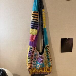 Colorful Patchwork Shoulder Bag